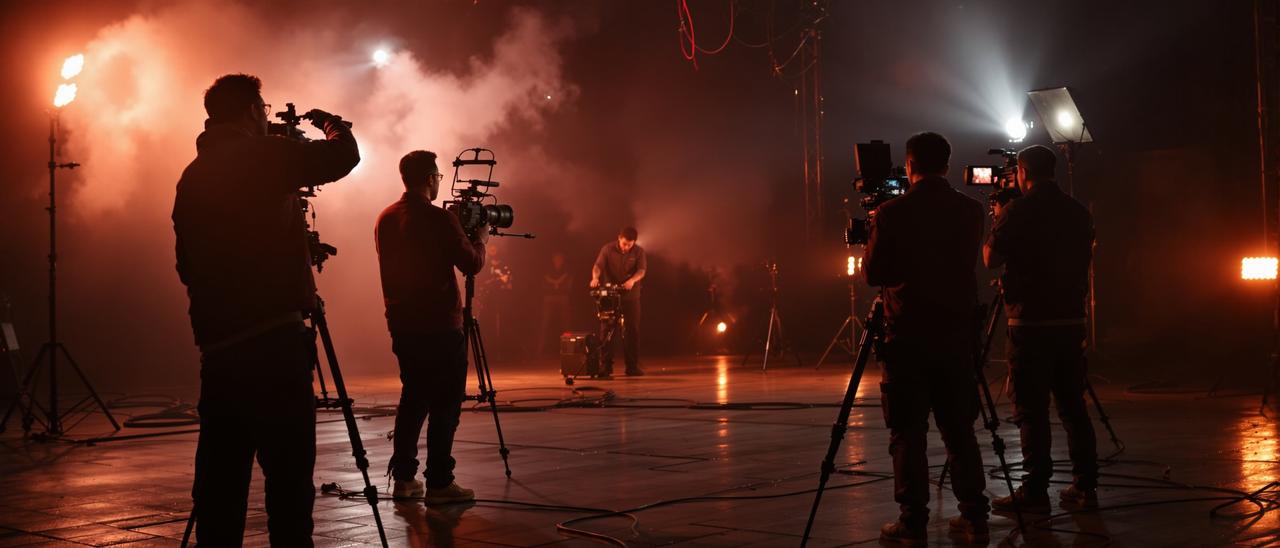 小蓝视频拍摄现场